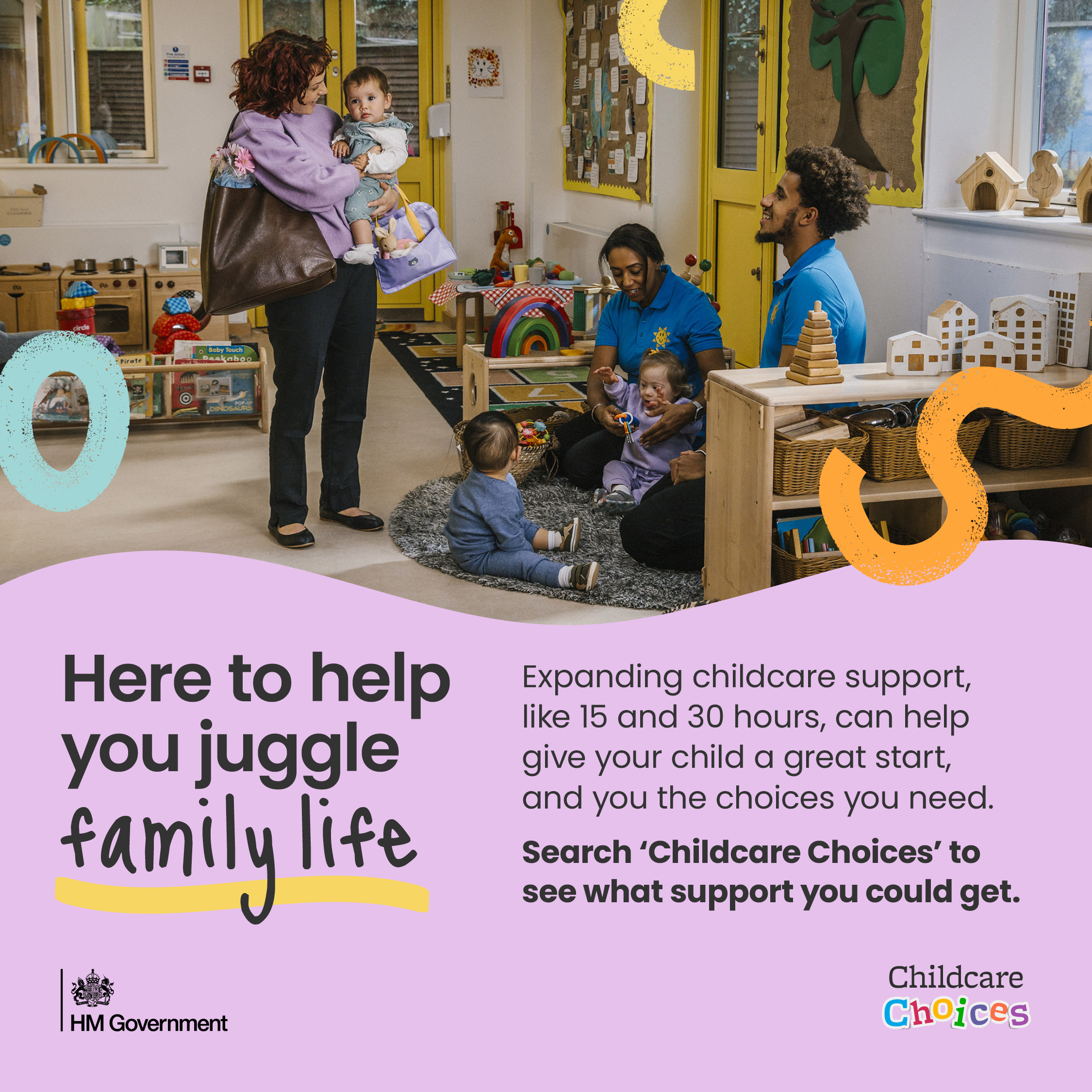 15 and 30 hours childcare support 1x1 static childcare choices